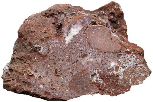 Korai pleisztocén korú, azaz a jégkorszak elején keletkezett hasadékkitöltő kőzet az Esztramosról